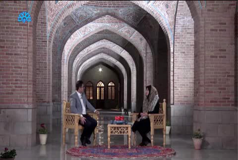 ضبط برنامه تلویزیونی «فیروزه» در محوطه تاریخی فیروزه جهان اسلام