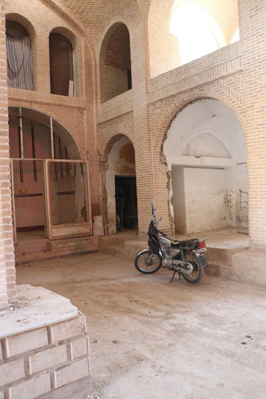 اتمام مرمت سرای نبی‌زاده بازار تاریخی اراک