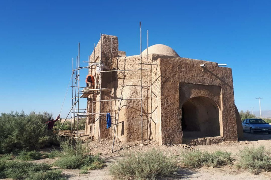 آرامگاه شیخ اندوقانی جاجرم مرمت شد
