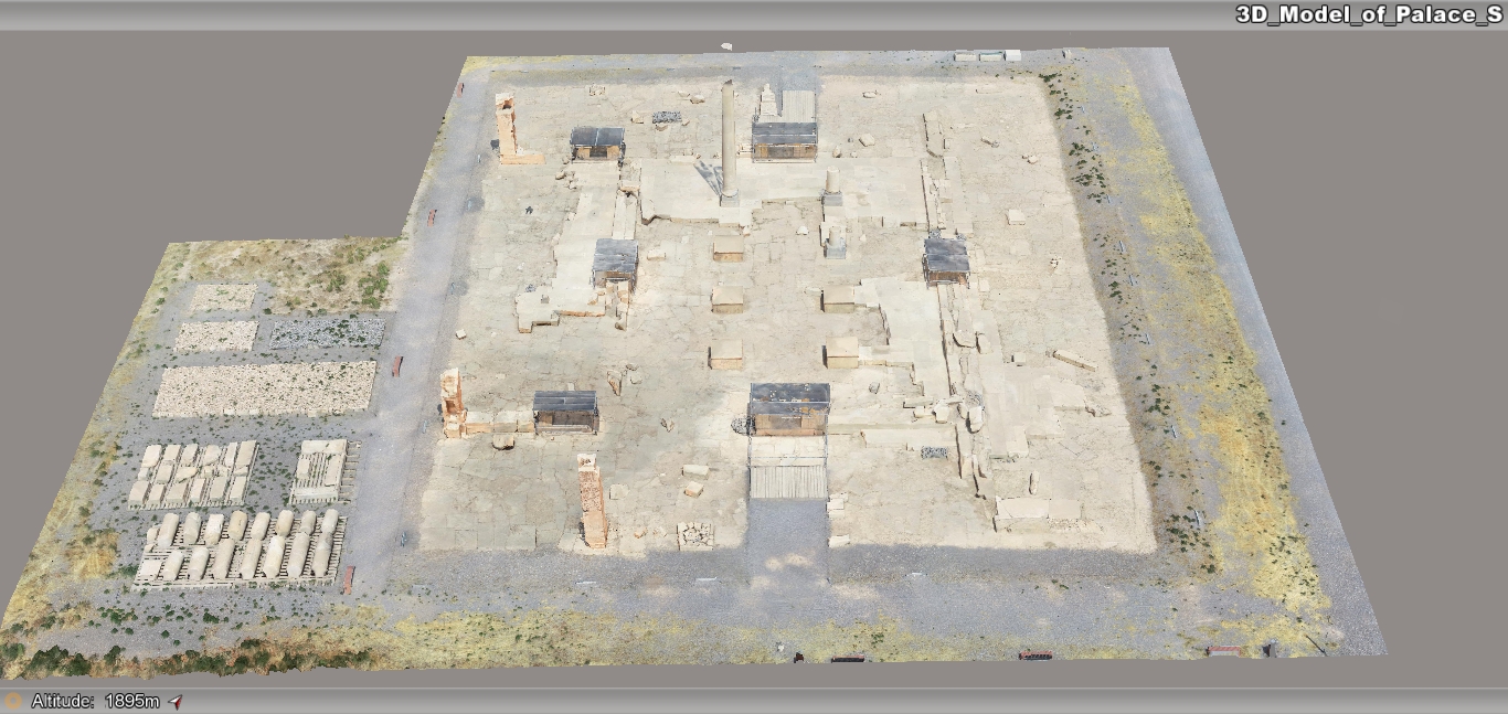 مستندسازی و تهیه مدل سه‌بعدی از آثار معماری مجموعه میراث جهانی پاسارگاد