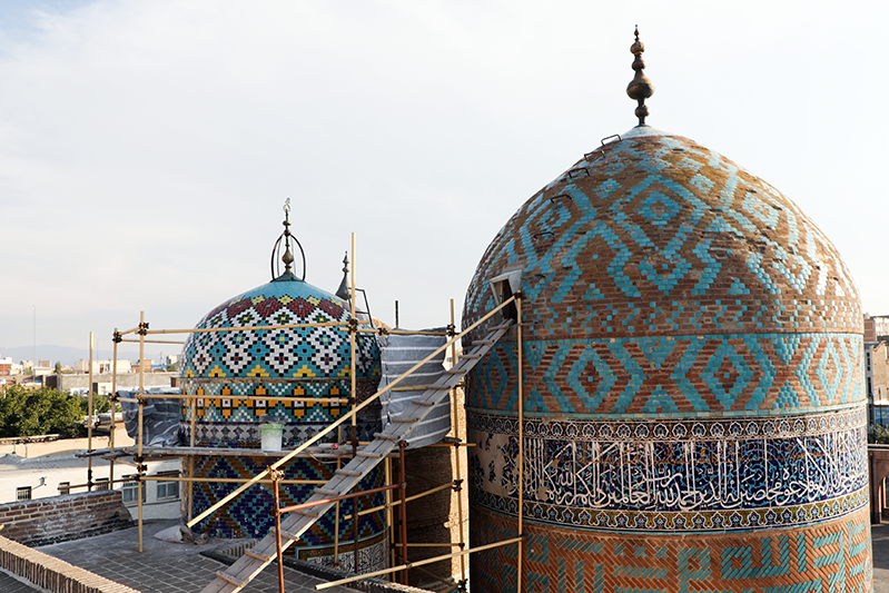 32 پروژه مرمت و سامان‌دهی بناهای تاریخی در اردبیل اجرا شد