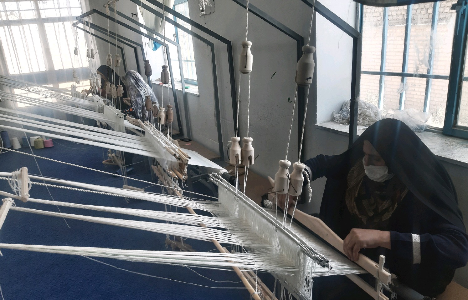 تأسیس یک کارگاه صنایع‌دستی در شهر مرزی درح