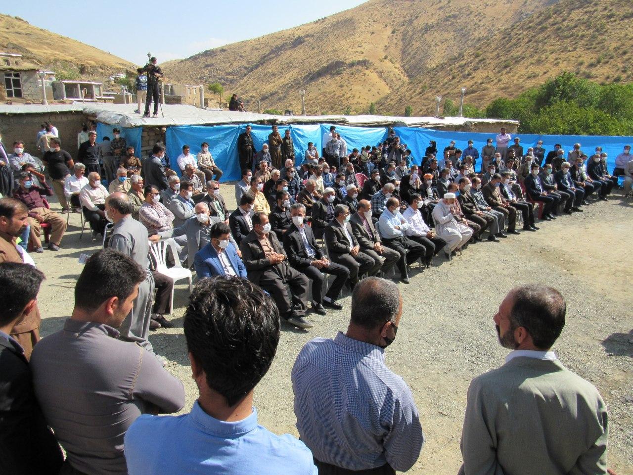 افتتاح اولین اقامتگاه بوم‌گردی روستای طاینه در کردستان