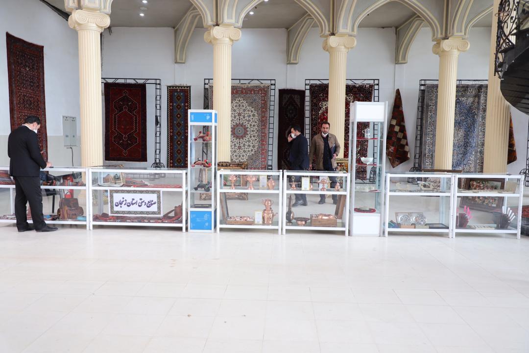نمایشگاه توانمندی‌های صنایع‌دستی در زنجان برگزار شد