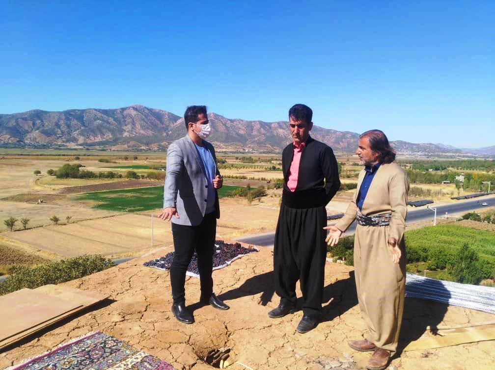 بازدید معاون گردشگری و سرمایه‌گذاری کردستان از پروژه‌های گردشگری مریوان