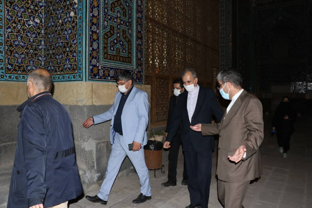 بازدید سفیر ایران در گرجستان از مجموعه شیخ‌صفی‌الدین اردبیلی