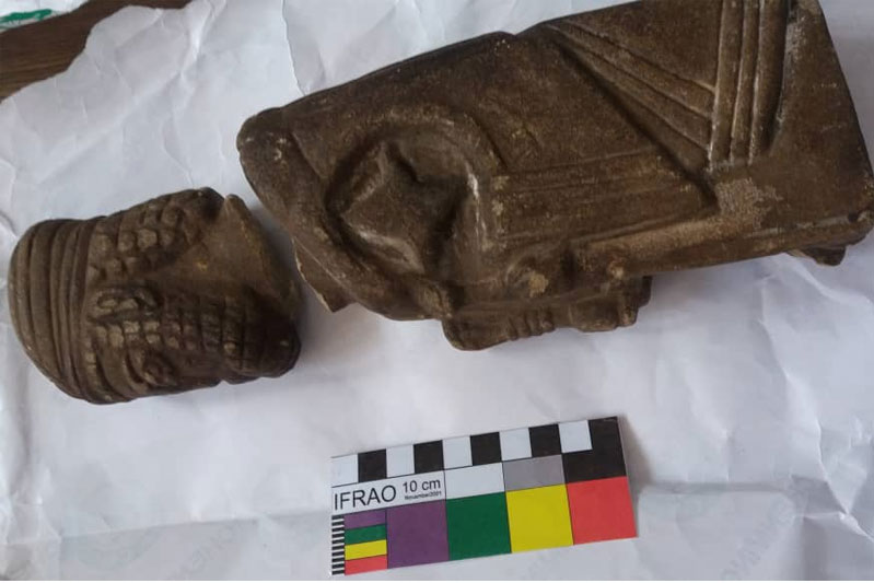 کشف و ضبط  یک قطعه شیء تاریخی در نائین