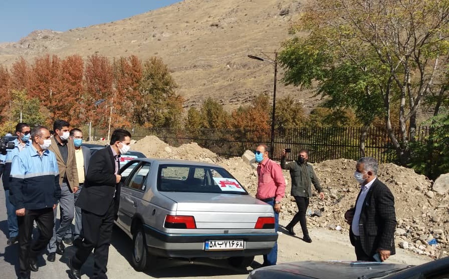 مانور کمیته اماکن گردشگری و فضاهای عمومی ستاد مدیریت کرونا در البرز برگزار شد