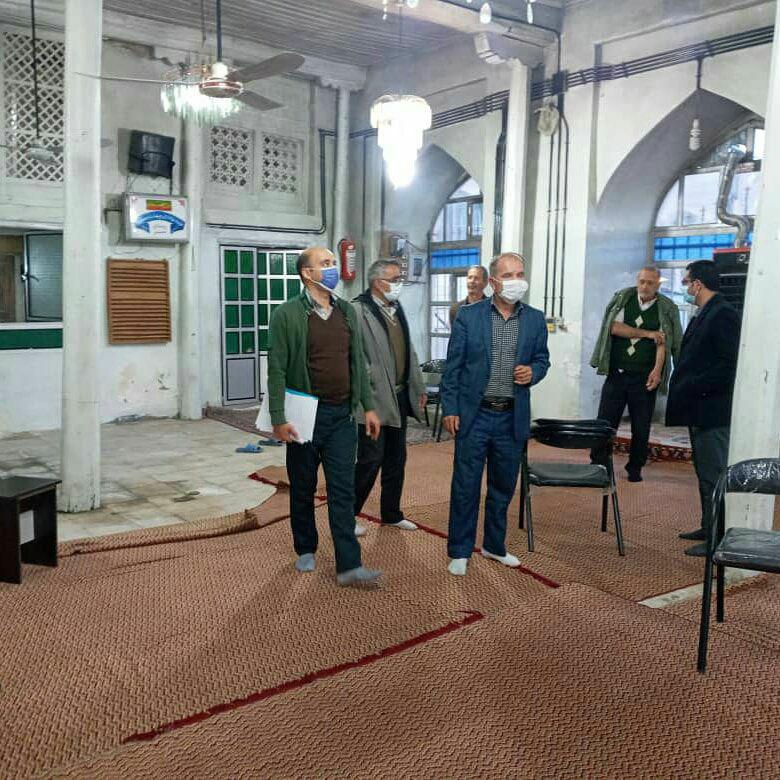 اجرای طرح مرمتی مسجد جامع تاریخی خمس آغاز شد