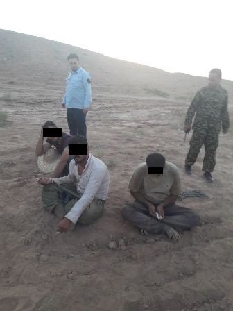 دستگیری 3 حفار غیرمجاز در شهرستان کبودرآهنگ 