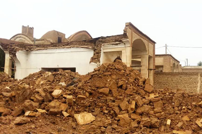پیگیری حقوقی تخریب خانه تاریخی قیصری در آران‌وبیدگل