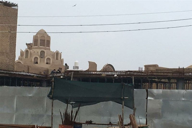 توقف عملیات ساخت‌وساز در مجاورت خانه تاریخی بروجردی‌های کاشان