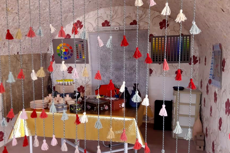 افتتاح گالری تخصصی گلیم در میدان خان بافق