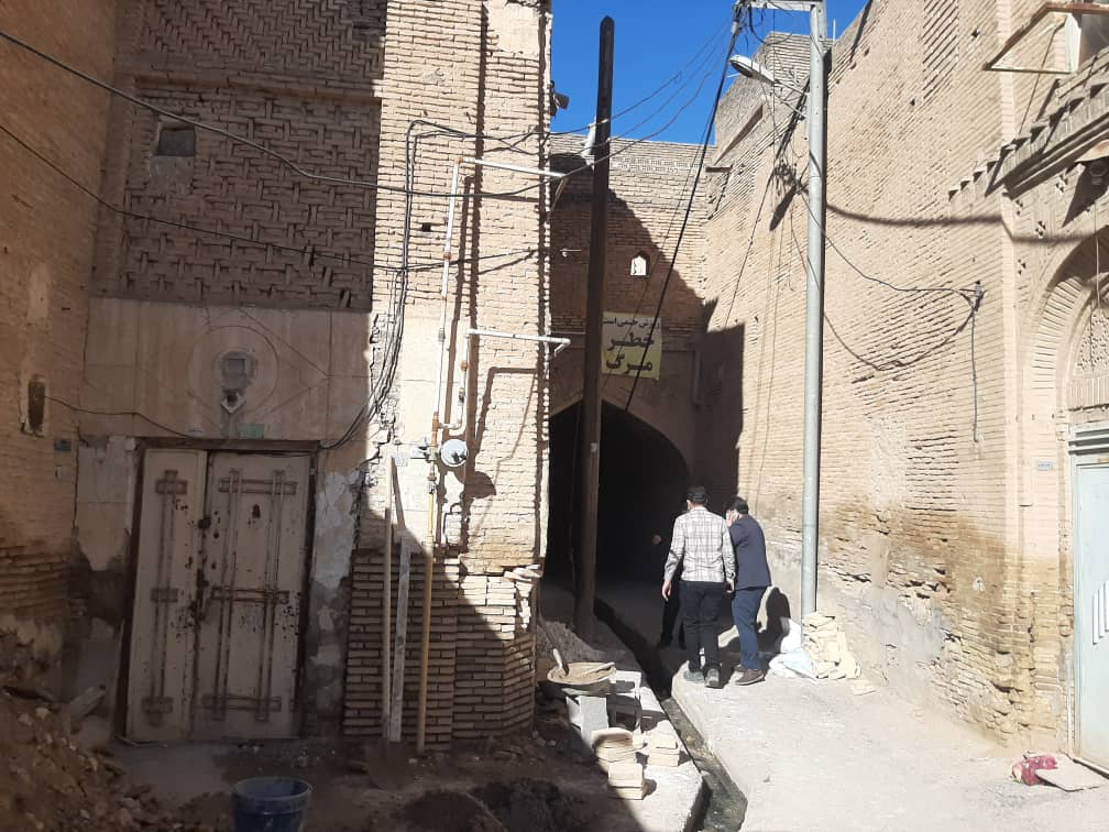 آغاز مرمت ساباط تاریخی احمدی در دزفول
