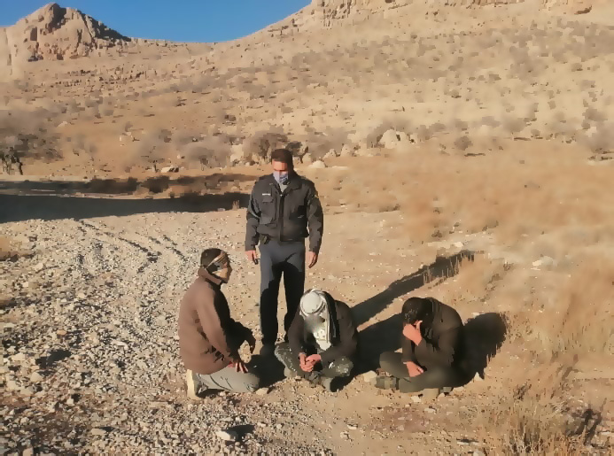 دستگیری اعضای یک باند حفاری در شهرستان سرچهان