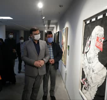 افتتاح نمایشگاه آثار برگزیده نقاشی شاهنامه فردوسی در مشهد