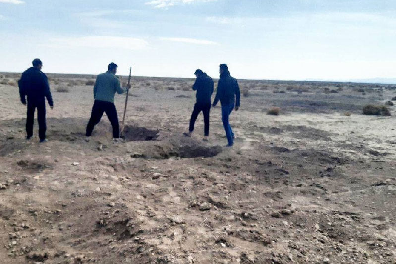 دستگیری حفاران غیرمجاز در تپه‌های باستانی ورزنه