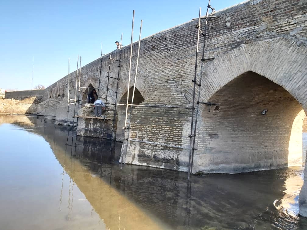 پایان عملیات مرمت پل تاریخی چالان‌چولان