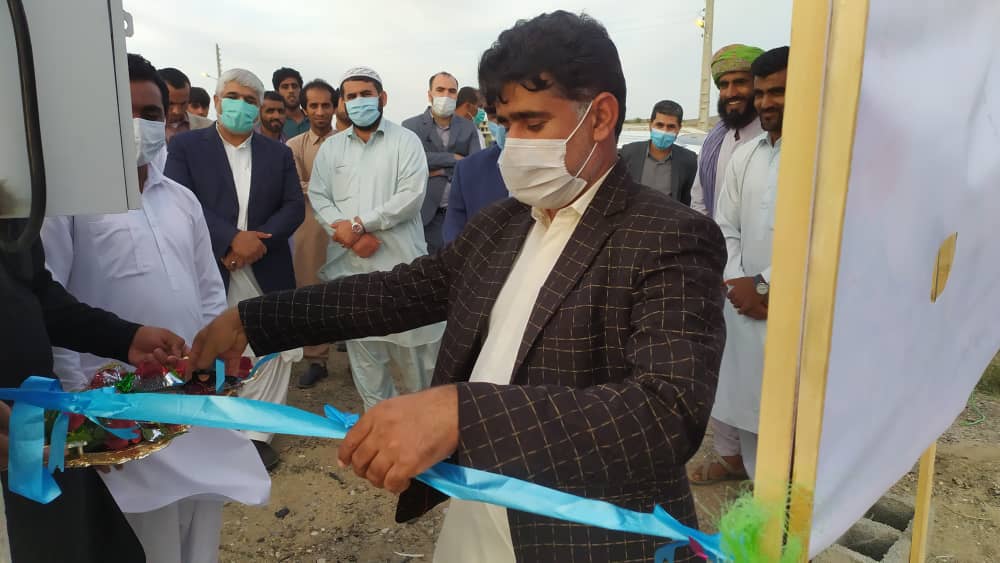 تأمین روشنایی جاده سلامت روستای درک در سیستان و بلوچستان
