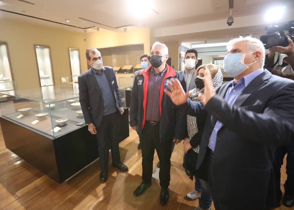 بازدید وزیر گردشگری ونزوئلا از موزه ملی ایران