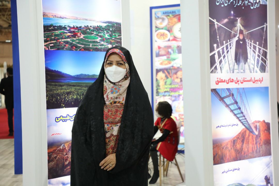 درخشش غرفه اردبیل در نمایشگاه بین‌المللی گردشگری و صنایع‌دستی