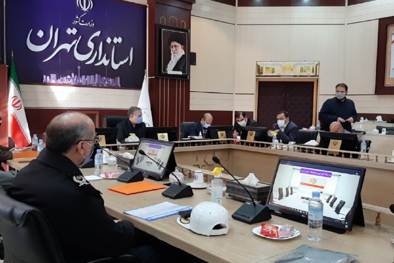 برگزاری جلسه ستاد اجرایی خدمات سفر با حضور استاندار تهران