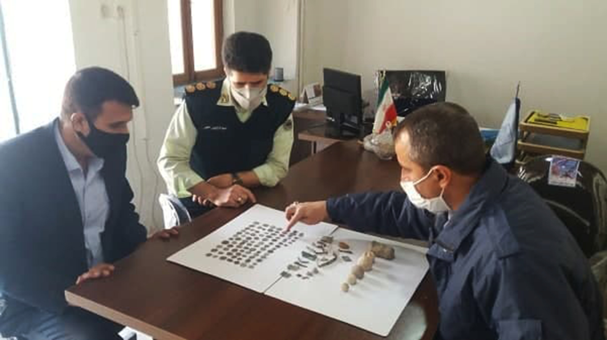 کشف 97 قلم اموال تاریخی و فرهنگی در شهرستان بندر ترکمن