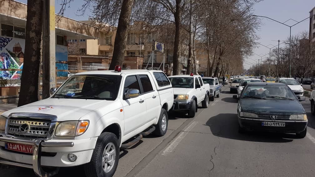 اجرای مانور خودرویی نیروهای یگان‌ حفاظت میراث‌فرهنگی آذربایجان‌ غربی