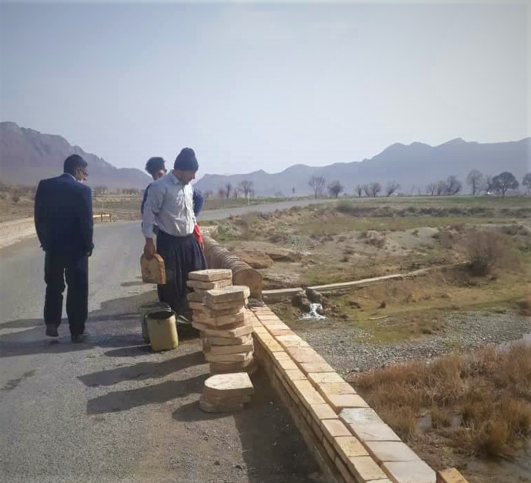 اتمام مرمت پل حاجی‌خان روستای جلماجرد خمین طی ۱۰ روز آینده