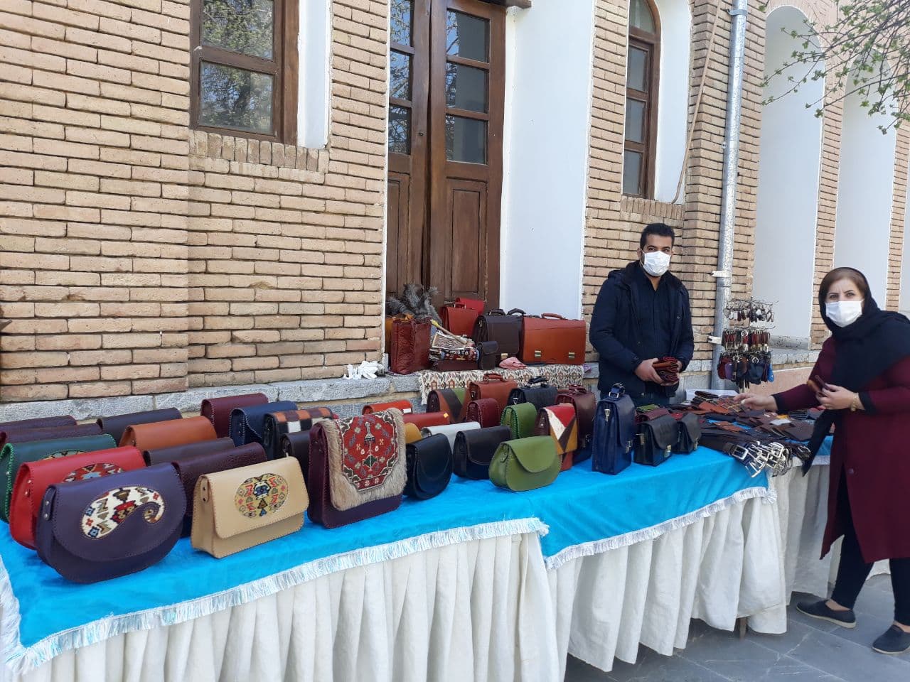 برپایی غرفه‌های صنایع‌دستی در موزه‌های کردستان 