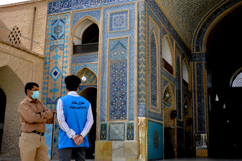 استقرار همیاران سلامت در اماکن تاریخی شهر یزد