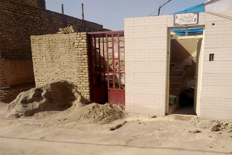 توقف ساخت‌وساز غیرمجاز در باغشهر تاریخی مهریز