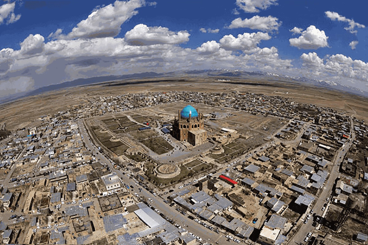 گنبد سلطانیه بزرگ‌ترین گنبد خشتی ایران