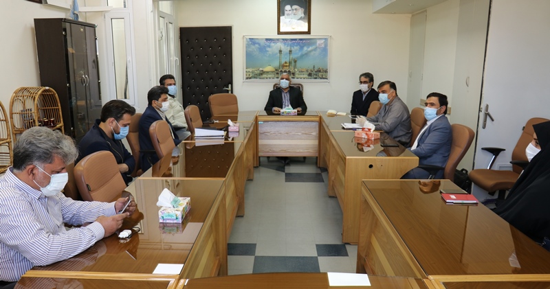 سرپرست اداره‌کل قم با هیئت رئیسه انجمن صنفی دفاتر خدمات مسافرتی استان دیدار کرد