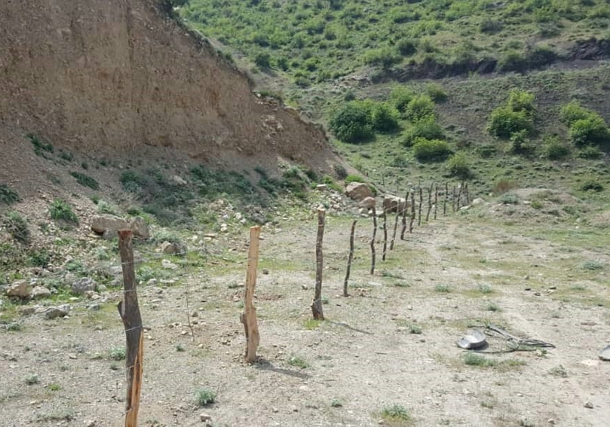 حصارکشی عرصه پایگاه تاریخی غار اسپهبد خورشید در مازندران