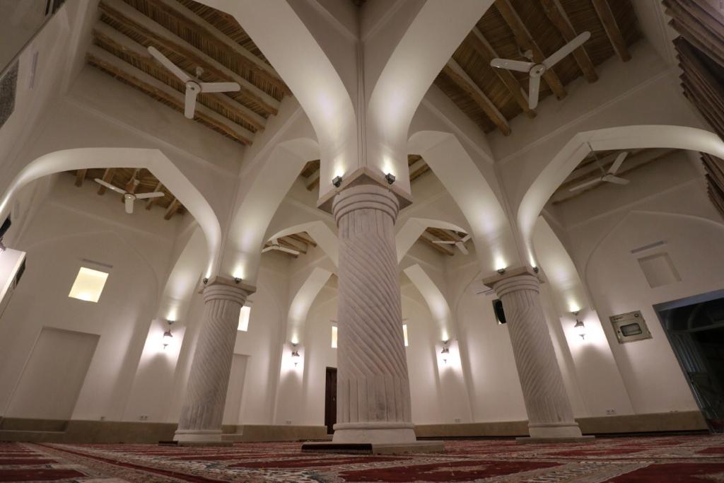 مرمت مسجد آخوند گراش به پایان رسید