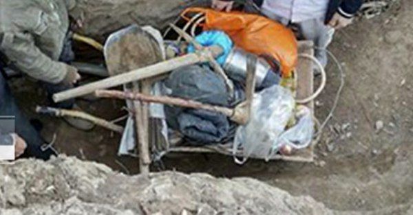 دستگیری باند حفاری در شهرستان قیروکارزین