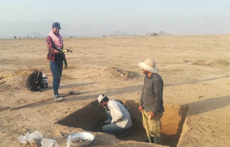 کاوش‌های باستان‌شناسی تپه 4500 ساله هیربدان داراب آغاز شد