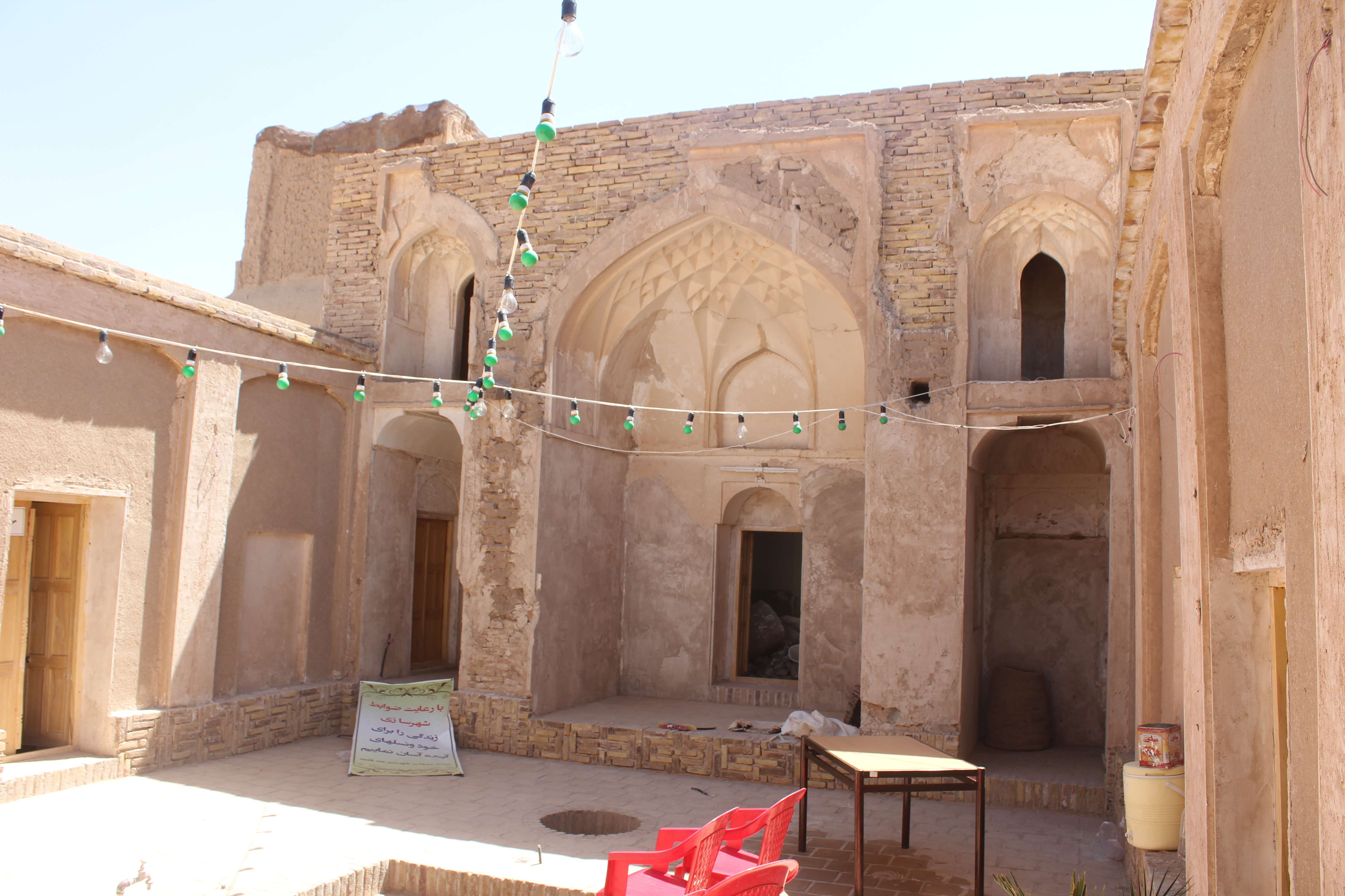 مرمت خانه تاریخی حسام‌الدیوان سرایان انجام می‌شود
