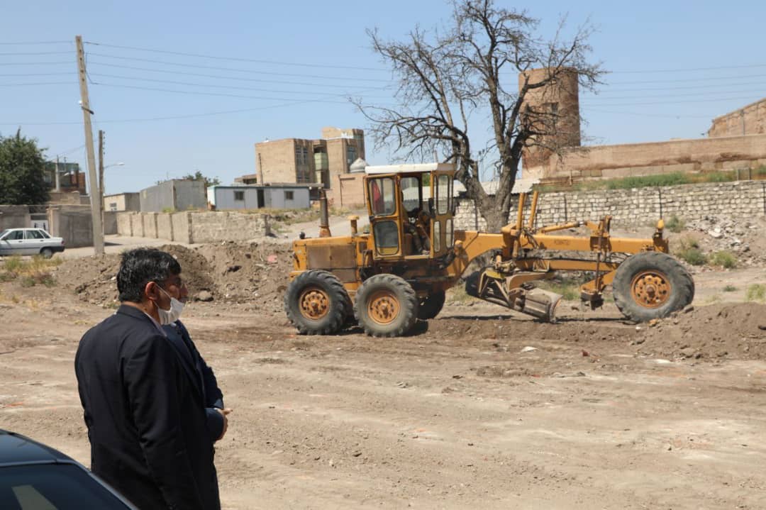 آغاز عملیات عمرانی ایجاد صحن جدید فرهنگی در عرصه جمعه مسجد اردبیل