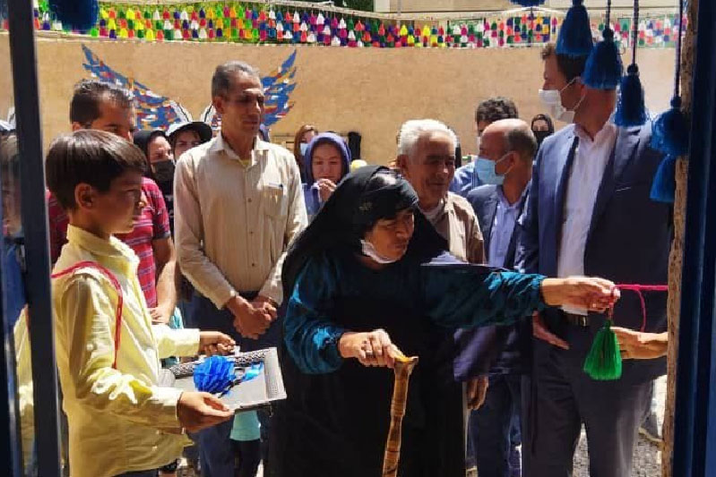 افتتاح کارگاه صنایع‌دستی بافته‌های داری در روستای ولدخانی سمیرم