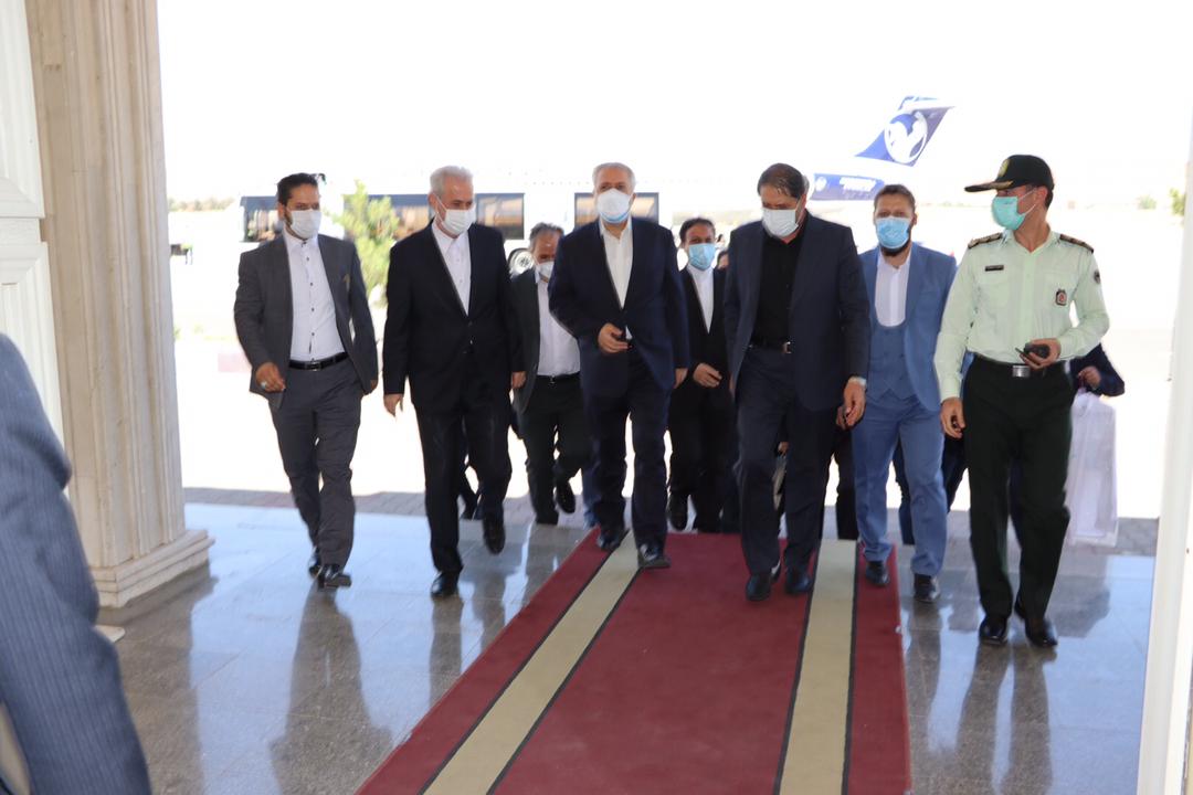 ورود وزیر میراث‌فرهنگی، گردشگری و صنایع‌دستی به آذربایجان شرقی
