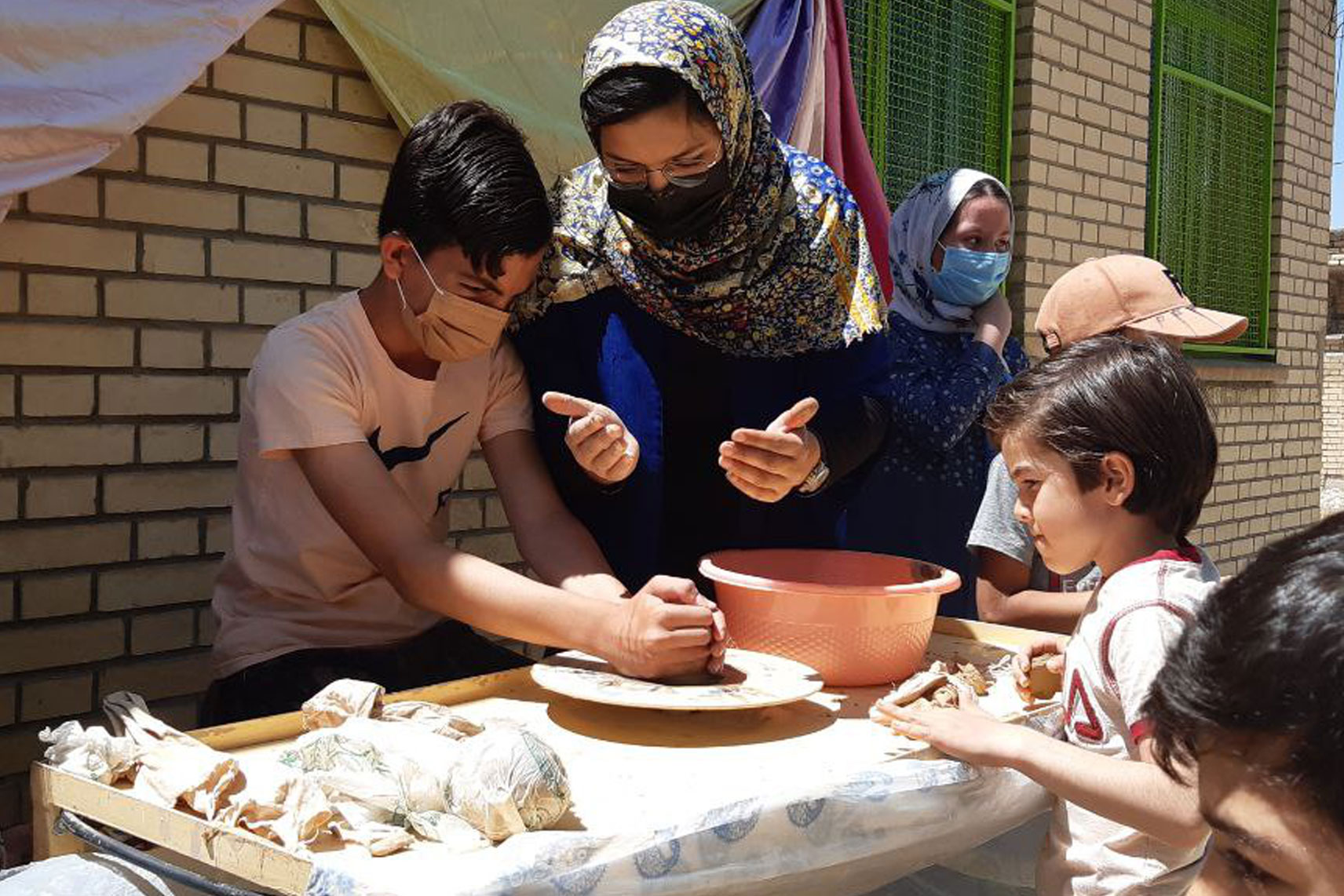 برگزاری کارگاه یک‌روزه صنایع‌دستی ویژه کودکان فریدن