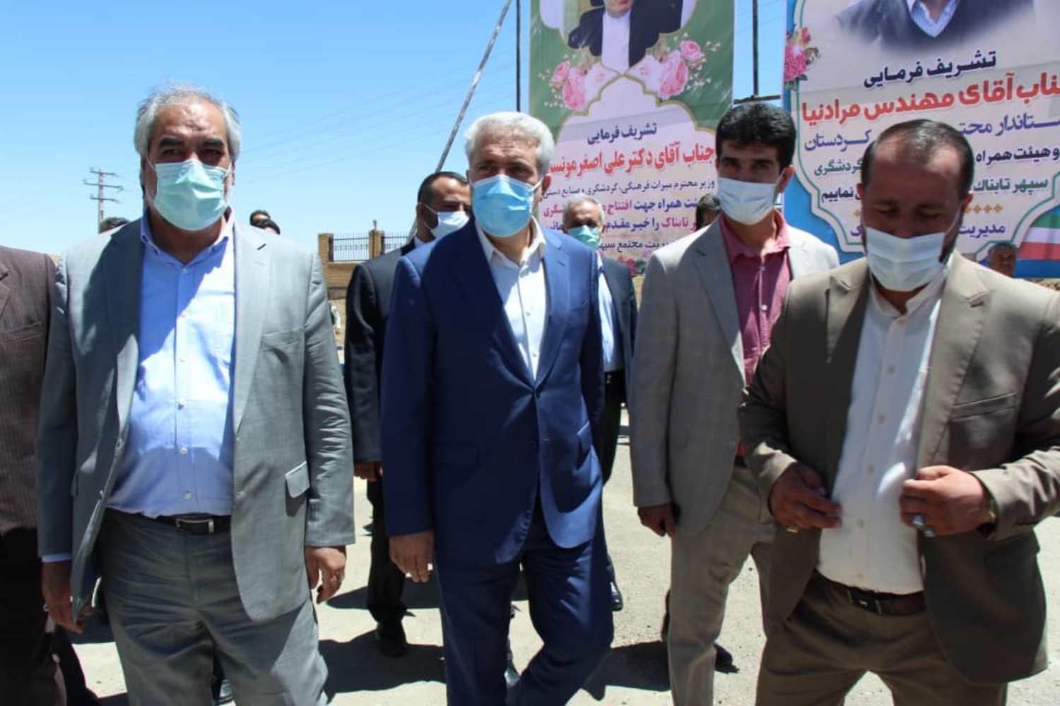 سفر دکتر مونسان به استان کردستان