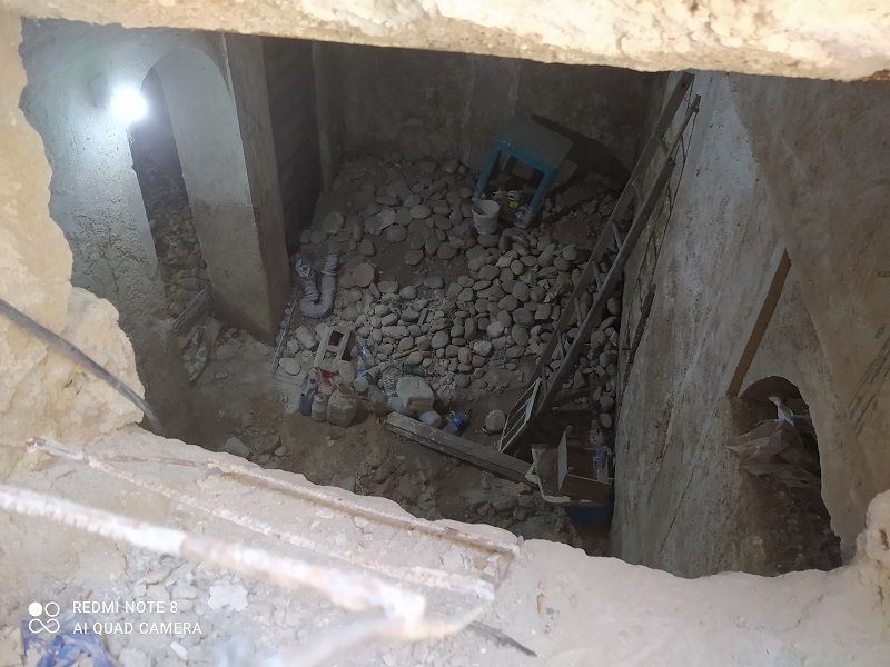 دستگیری عاملان حفاری غیرمجاز یک خانه در بافت تاریخی رامهرمز