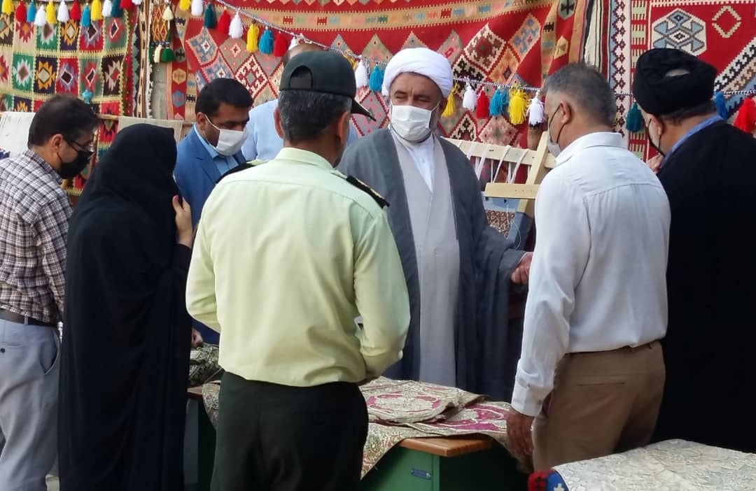 نمایشگاه صنایع‌دستی در هفتکل برپا شد