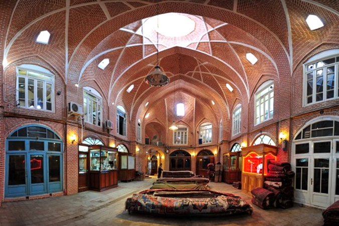بازار تاریخی تبریز، بزرگترین سازه سرپوشیده آجری جهان