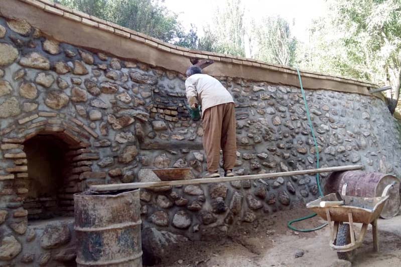 حمام تاریخی روستای طزرجان مرمت شد