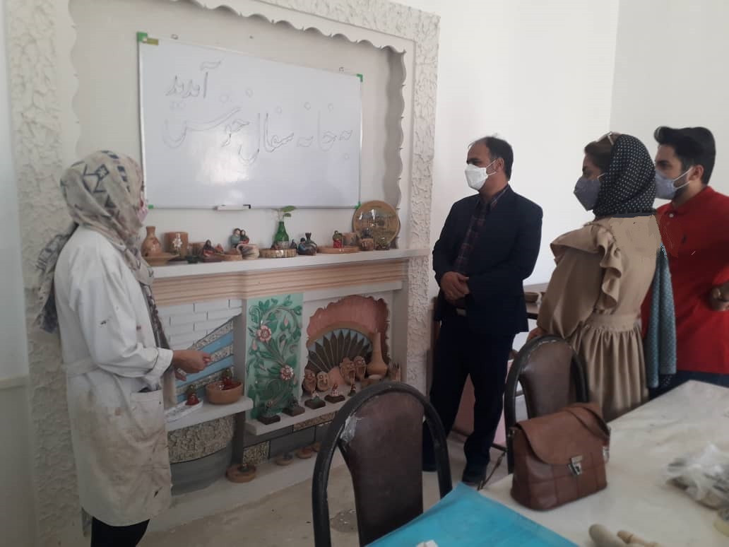 راه‌اندازی مجموعه کارگاه آموزشی سفال شاهو در خانه تاریخی کوزه‌گران بیرجند