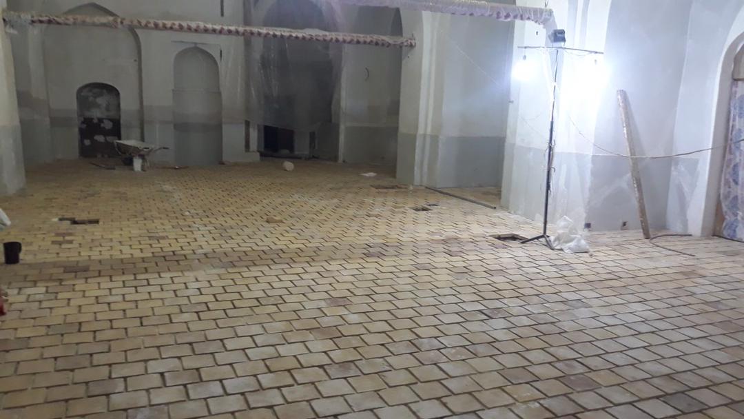 اجرای فاز نخست مرمت و سامان‌دهی شبستان شرقی مسجد جامع بسطام